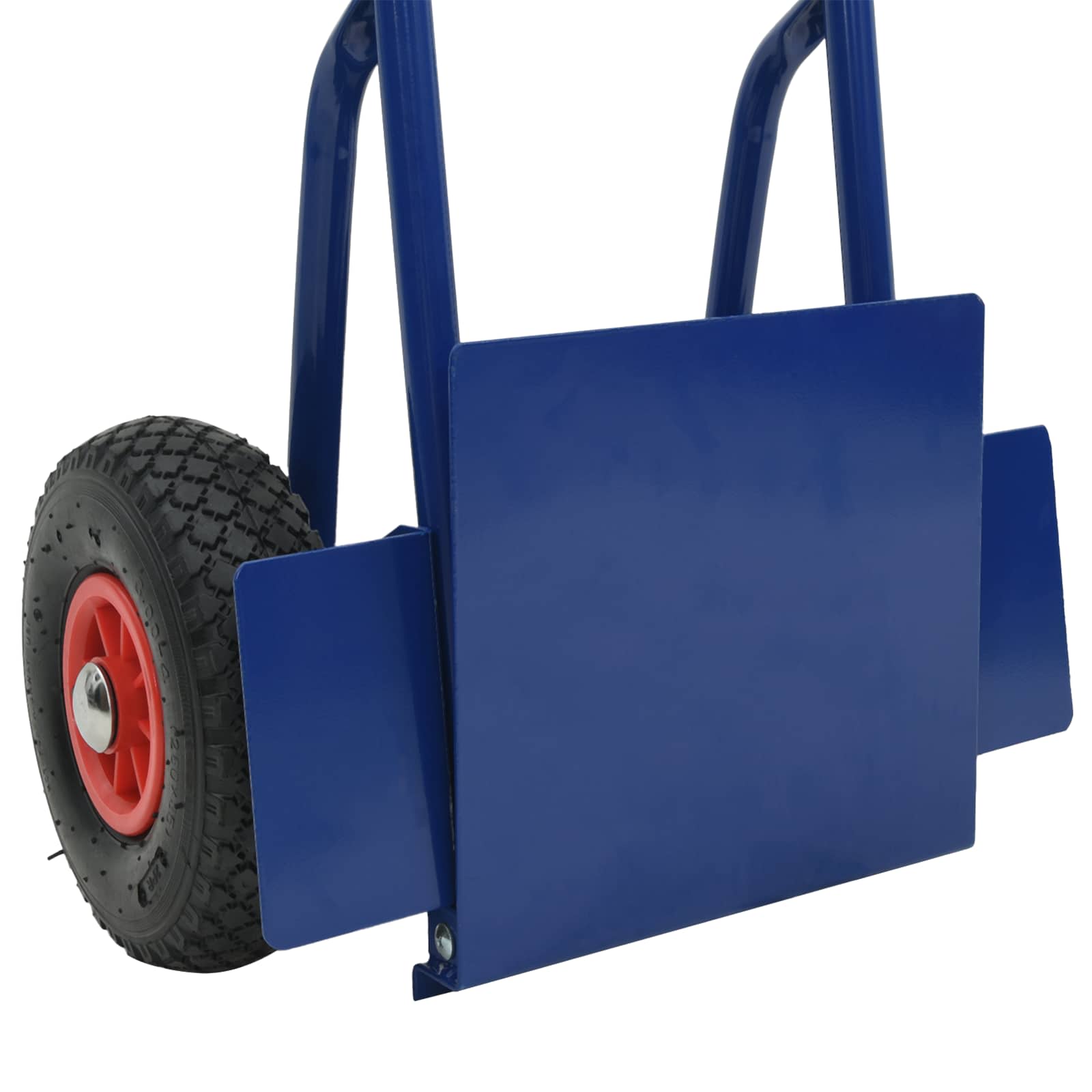 Carrello Manuale Blu e Rosso 49,5 x 53 x 114 cm Acciaio 4019016