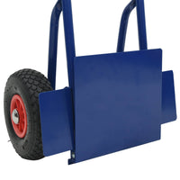 Carrello Manuale Blu e Rosso 49,5 x 53 x 114 cm Acciaio 4019016