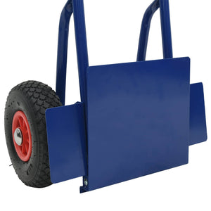 Carrello Manuale Blu e Rosso 49,5 x 53 x 114 cm Acciaio 4019016