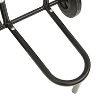 Carrello Manuale Nero e Rosso 49 x 49 x 101 cm Acciaio 4019017