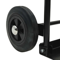 Carrello Manuale Nero e Rosso 63 x 43,5 x 110 cm Acciaio 4019018