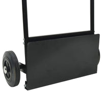 Carrello Manuale Nero e Rosso 63 x 43,5 x 110 cm Acciaio 4019018