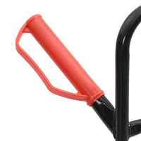 Carrello Manuale Nero e Rosso 64.5 x 49.5 x 114 cm Acciaio 4019019