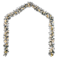 Ghirlanda Natalizia con Luci a LED 10 m in PVC Verde 4019670