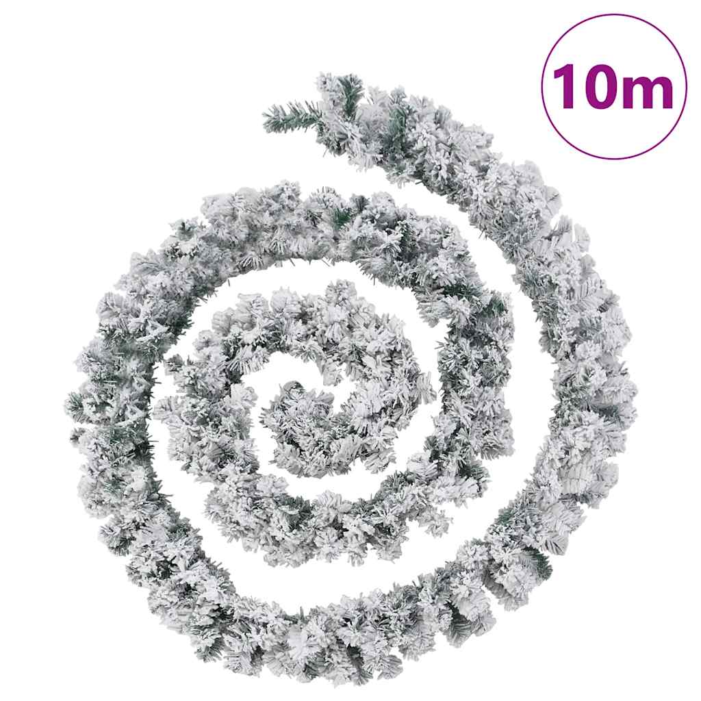 Ghirlanda Natalizia con Luci a LED 10 m in PVC Verde 4019670