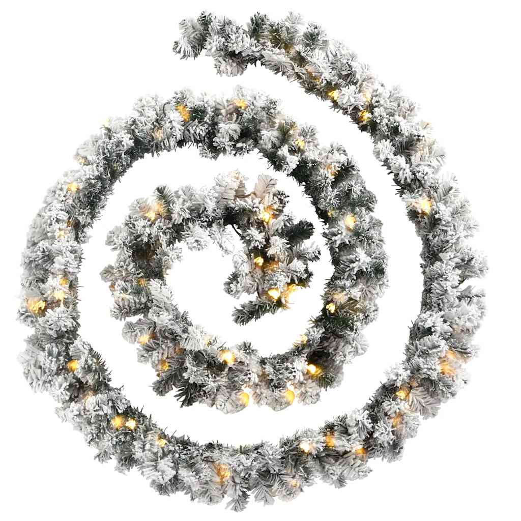 Ghirlanda Natalizia con Luci a LED 20 m in PVC Verde 4019671