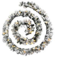 Ghirlanda Natalizia con Luci a LED 20 m in PVC Verde 4019671