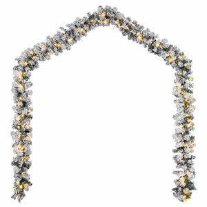 Ghirlanda Natalizia con Luci a LED 20 m in PVC Verde 4019671