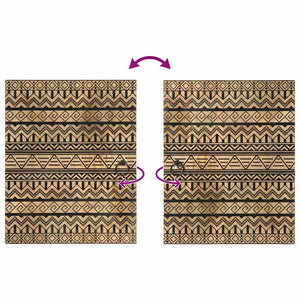 vidaXL Set Mobili da Bagno 3pz in Legno Massello di Mango