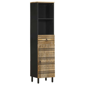 Set Mobili da Bagno 5 pz in Legno Massello di Mango 3310132