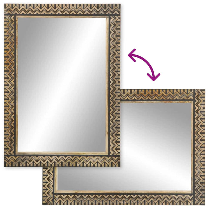 Set Mobili da Bagno 5 pz in Legno Massello di Mango 3310132