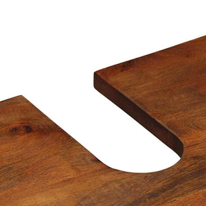 Set di Mobili da Bagno  3 Pezzi Legno Massello di Mango Grezzo 3310148