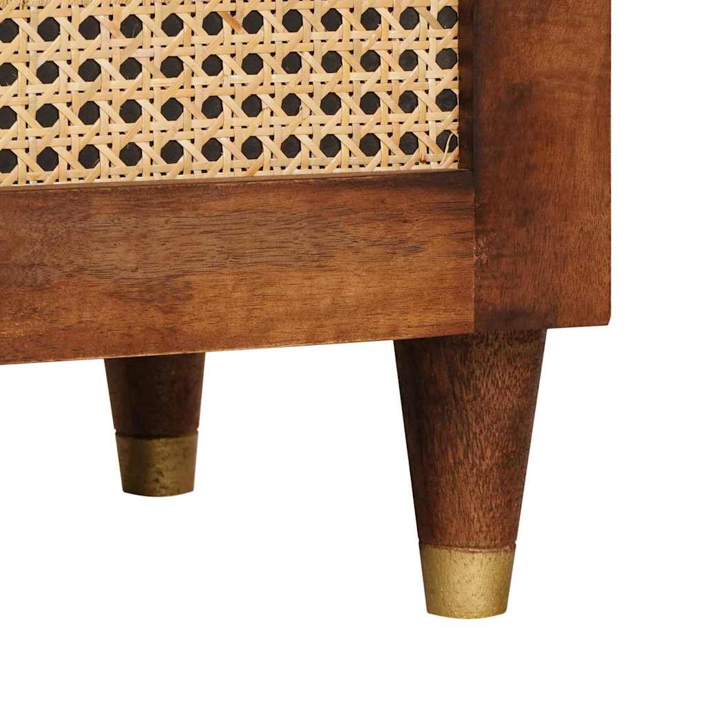 vidaXL Set di Sideboard 2 pcs Marrone 60 x 33.5 x 75 cm