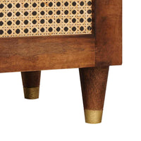 vidaXL Set di Sideboard 2 pcs Marrone 60 x 33.5 x 75 cm