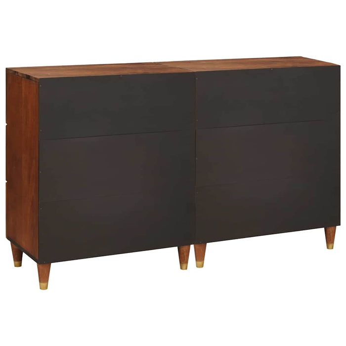 Set di Sideboard 2 pcs Marrone 60 x 33.5 x 75 cm 3310169