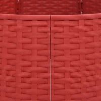 Gonna per Albero di Natale Rossa Ø56x23 cm in Plastica 4019952