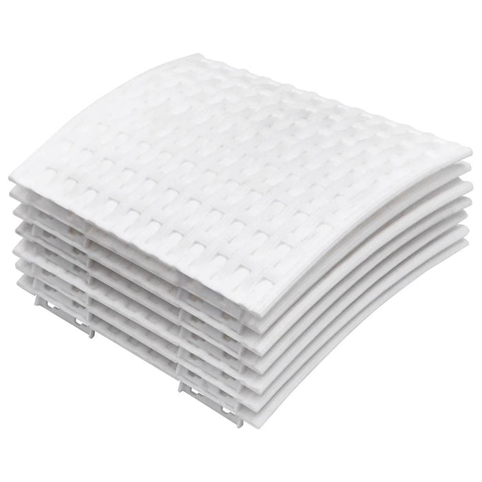 Gonna per Albero di Natale Bianca Ø56x23 cm in Plastica 4019953