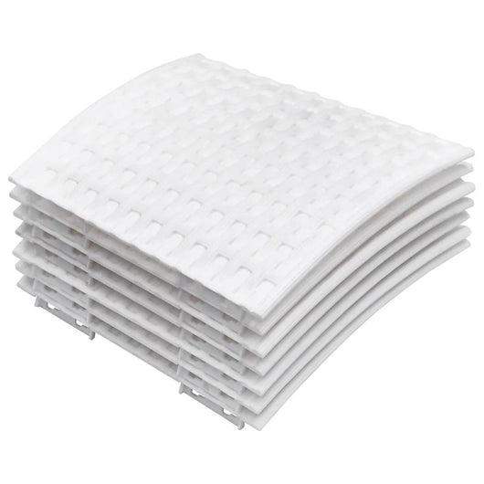 Gonna per Albero di Natale-Decorazioni natalizie Bianca ?56x23 cm in Plastica