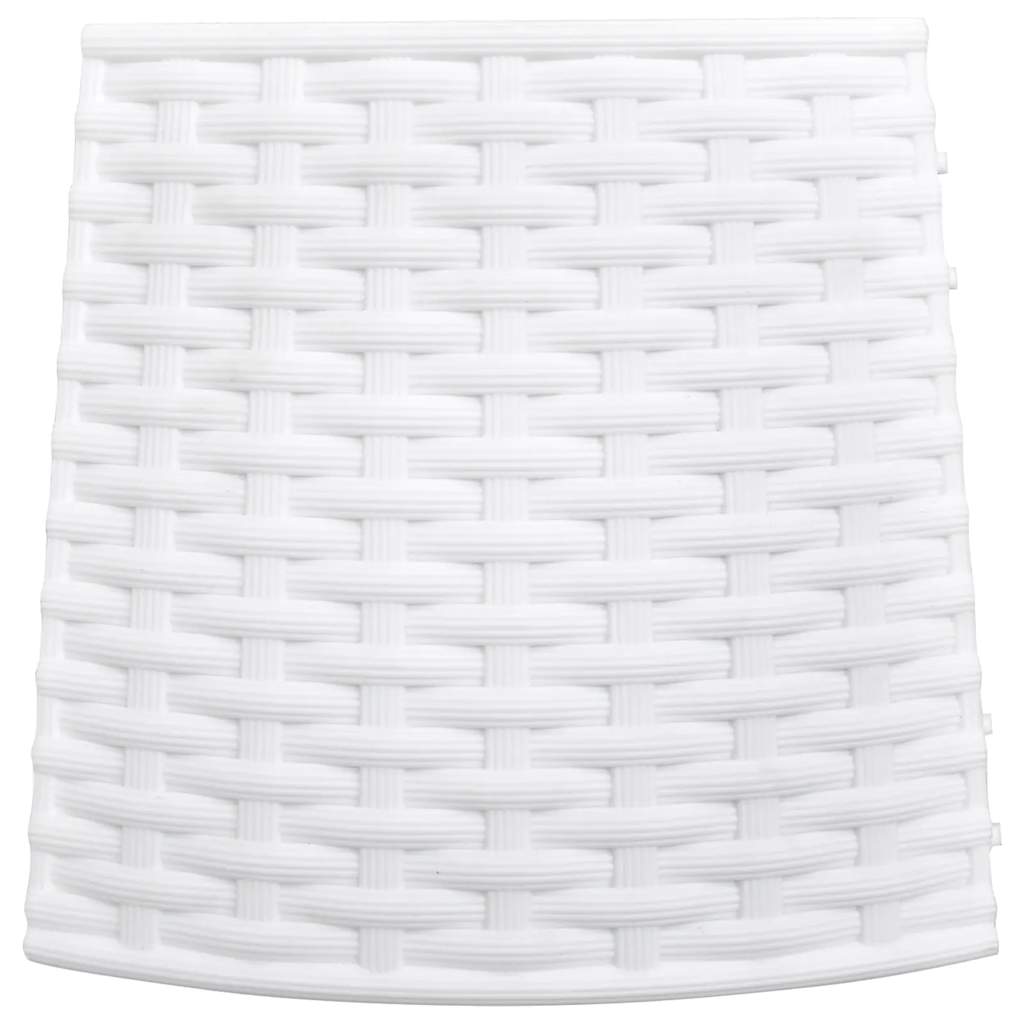 Gonna per Albero di Natale Bianca Ø56x23 cm in Plastica 4019953