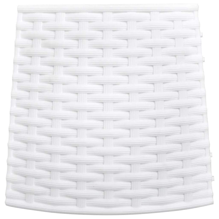 Gonna per Albero di Natale Bianca Ø56x23 cm in Plastica 4019953