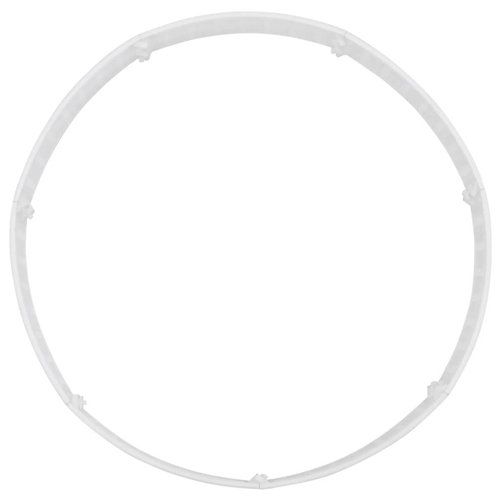 Gonna per Albero di Natale Bianca Ø56x23 cm in Plastica 4019953