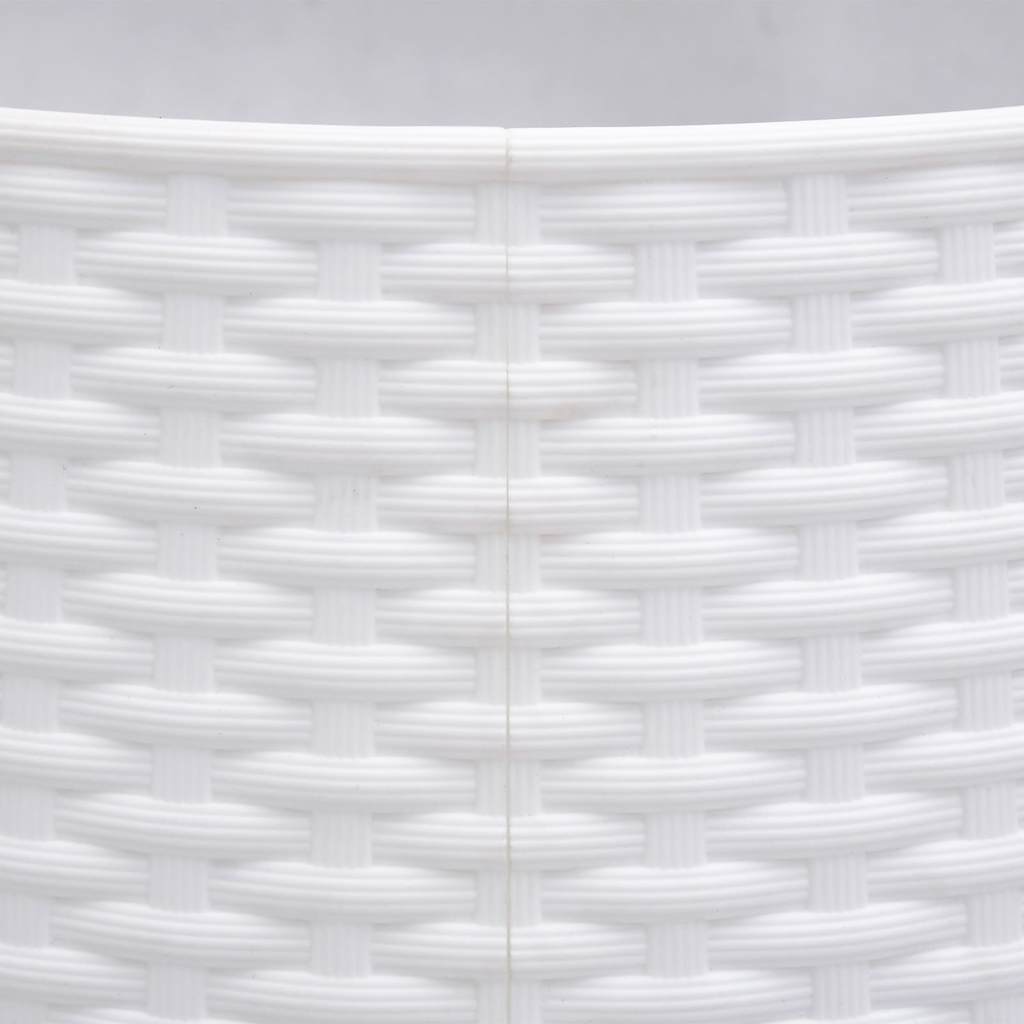 Gonna per Albero di Natale Bianca Ø56x23 cm in Plastica 4019953