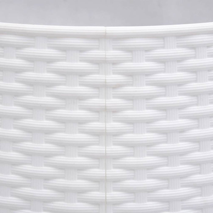 Gonna per Albero di Natale Bianca Ø56x23 cm in Plastica 4019953