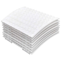 vidaXL Gonna per Albero di Natale Bianca Ø65x23 cm in Plastica