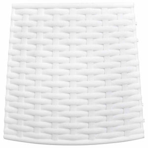 vidaXL Gonna per Albero di Natale Bianca Ø65x23 cm in Plastica