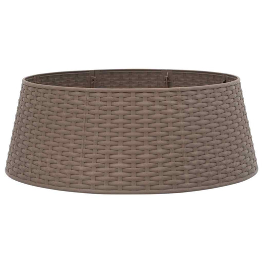 Gonna per Albero di Natale-Decorazioni natalizie Marrone ?65x23 cm in Plastica