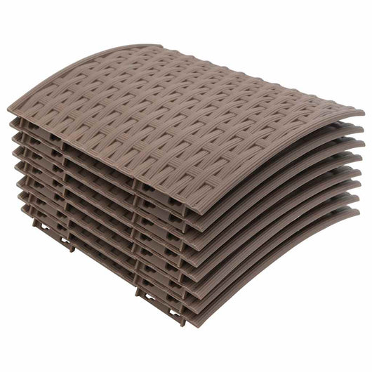 Gonna per Albero di Natale-Decorazioni natalizie Marrone ?65x23 cm in Plastica