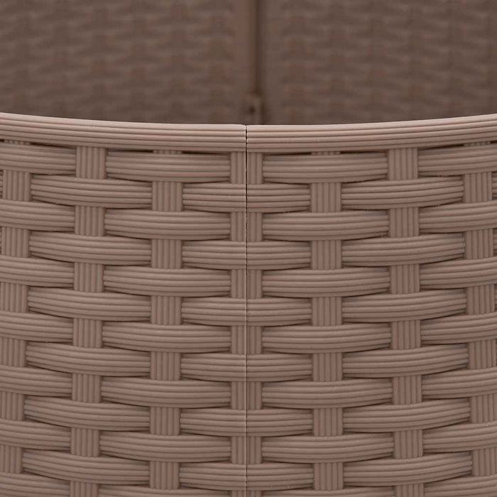 Gonna per Albero di Natale Marrone Ø65x23 cm in Plastica 4019955