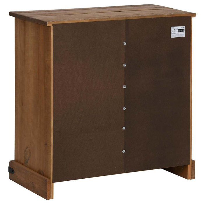 vidaXL Credenza HALDEN con Anta Scorrevole 80x40x80 cm Legno Massello