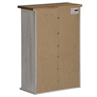 Pensile HALDEN con Anta Scorrevole Bianco 49x22,5x70 cm in Pino 4018438