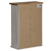 Pensile HALDEN con Anta Scorrevole Grigio 49x22,5x70 cm in Pino 4018439