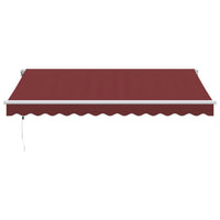 Tenda da Sole Retrattile Automatica Bordò 350x250 cm 3310183