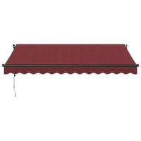 Tenda da Sole Retrattile Automatica Bordò 350x250 cm 3310184