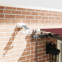 Tenda da Sole Retrattile Automatica con LED Bordò 400x300 cm 3310189