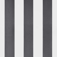 Tenda da Sole Retrattile Manuale Antracite e Bianco 400x300 cm 3310230