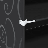 vidaXL Organizzatore Portaoggetti con 9 Cubi e Ante Trasparenti in PP