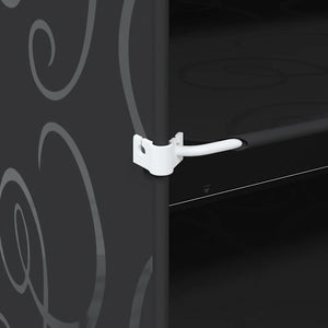 vidaXL Organizzatore Portaoggetti con 9 Cubi e Ante Trasparenti in PP