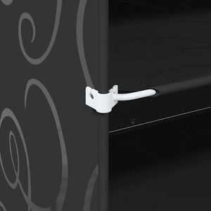 Organizzatore Portaoggetti con 8 Cubi e Ante Trasparenti in PP 4019579