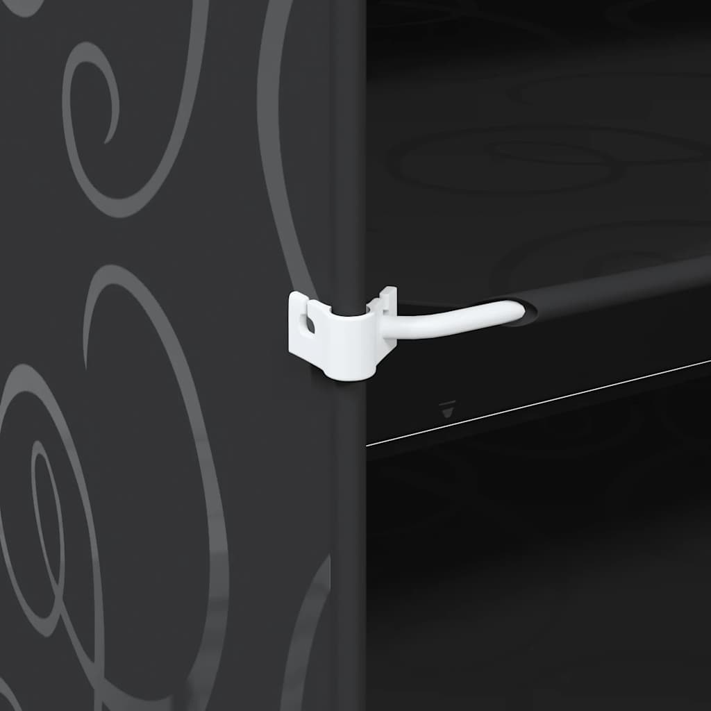 Organizzatore Portaoggetti con 12 Cubi e Ante Trasparenti in PP 4019580