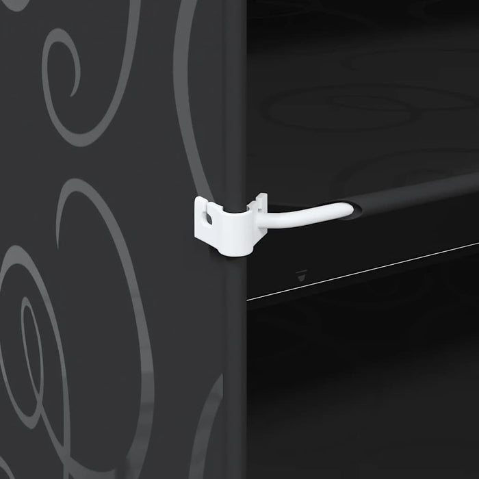 Organizzatore Portaoggetti con 12 Cubi e Ante Trasparenti in PP 4019580