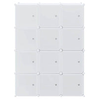 Organizzatore Portaoggetti con 12 Cubi e Aste per Appendere PP 4019583