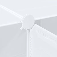 Organizzatore Portaoggetti con 12 Cubi e Aste per Appendere PP 4019583