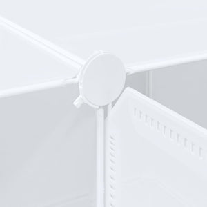 Organizzatore Portaoggetti con 12 Cubi e Aste per Appendere PP 4019583