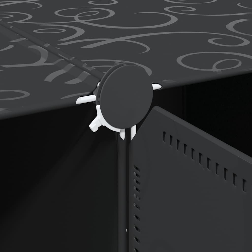 Organizzatore Portaoggetti con 16 Cubi e Aste per Appendere PP 4019584