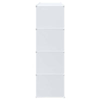 Organizzatore Portaoggetti con 16 Cubi e Aste per Appendere PP 4019585