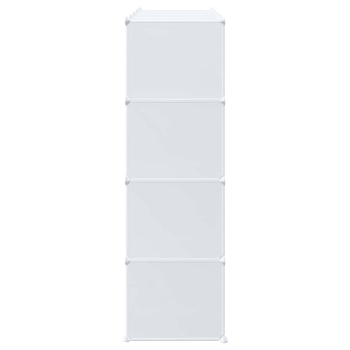 Organizzatore Portaoggetti con 16 Cubi e Aste per Appendere PP 4019585